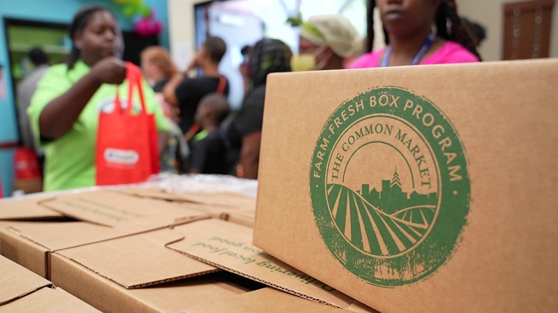 Cuney Homes Pantry Opening The Common Market Texas