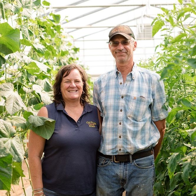 One Straw Farm Drew and joan MD Common Market